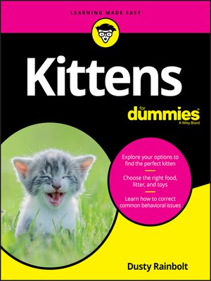 cover image of Kittens For Dummies